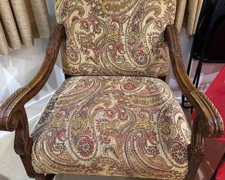 One of a pair of Comfy Chairs