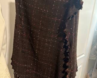 Skirt with Mink enhancement work