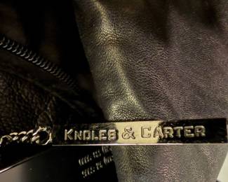 Knoles and carter leather jacket