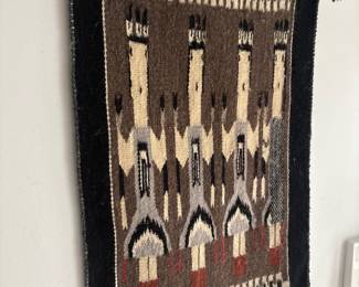 Rug in the Style of Navajo Yei Rug