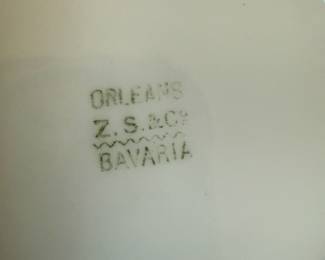Z.S. & Co. "Orleans" Porcelain Dinnerware Set