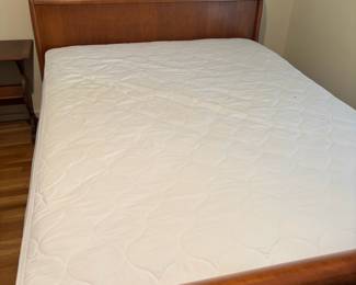 Wooden Sleigh Bed Frame 