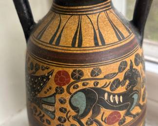 Nina Ceramic Greek Amphora Vase Reproduction