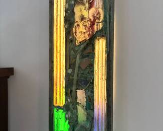 Mosaic Recycled Glass Wall Sconce