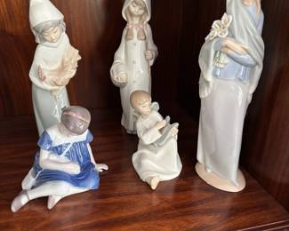 Lladro Figurines, Bing & Grøndahl "Girl with Doll" Figurine