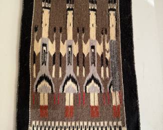Rug in the Style of Navajo Yei Rug