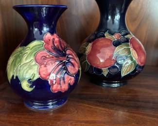 William Moorcroft Pottery Vases