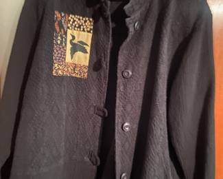 Brie Kriebel Heron Black Quilted Jacket &nbsp;