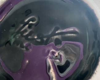 Fiesta Ware Art Deco Style Purple Bud Vase