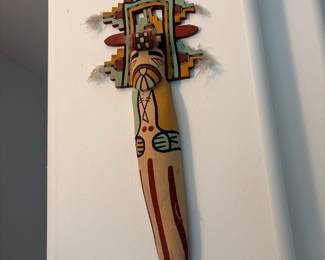 Vernon Laban&nbsp;Hopi Indian Hand-Carved Cottonwood Kachina Doll