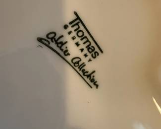 1980s Thomas Atelier Collection by Rosenthal Abstract Colorful Striped Vase