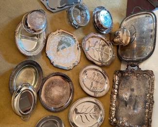 Silver trays