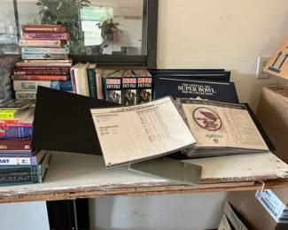 NFL Patch collections and books