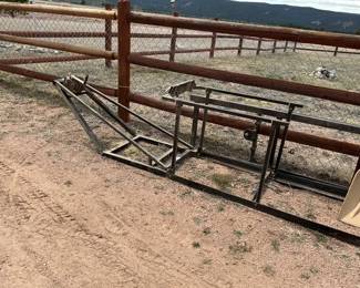 Snowmobile & such vehicle loader