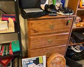 Vintage dresser, Garfield and more