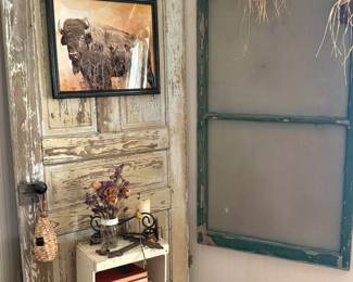 door, screen, decor, books