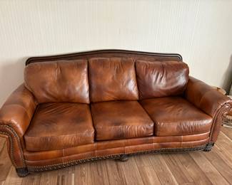 leather sofa