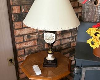 lamp, side table