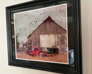 Framed photo