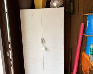 vintage storage cabinet