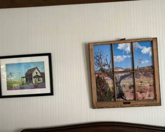 Framed photos