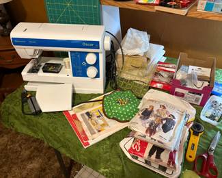 Husqvarna Sewing Machine, sewing notions