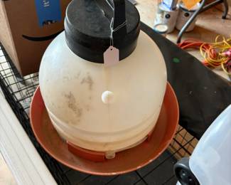 chicken waterer one of two