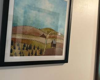 framed photo