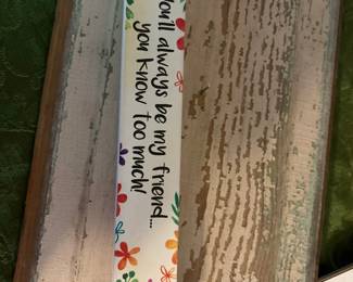 friends sign