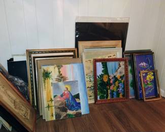 Paintings and frames