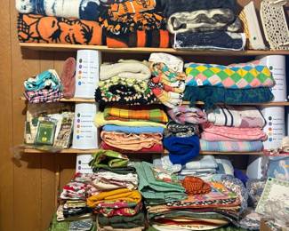 quilts, OSU blankets, John Deere bedding, table linens, blankets