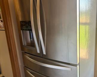 Whirlpool stainless refrigerator