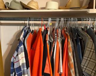 Men's clothing and hats