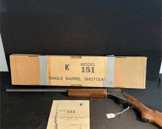 Savage Model 151 Single Barrel Shotgun K-Mart