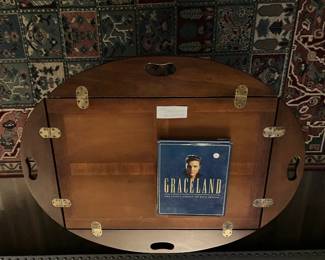 Solid Cherry Wood Butler Table or Coffee Table