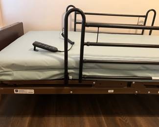Medline Electric Homecare Hospital Bed with Wired Remote