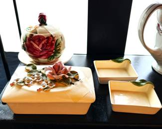 unusual midcentury ceramic pieces