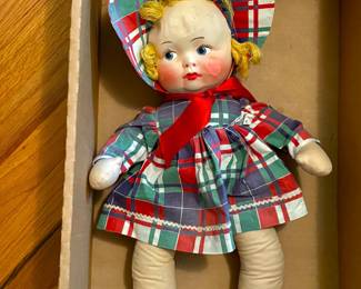 1940's "Nancy Lou" doll by Gund