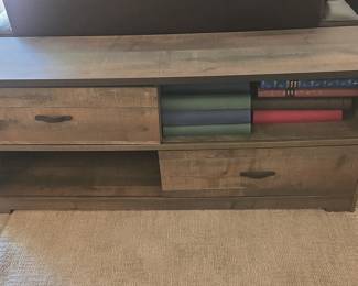 Signature Design by Ashley Trinell Rustic TV Stand