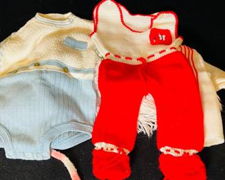 Vintage baby clothes.