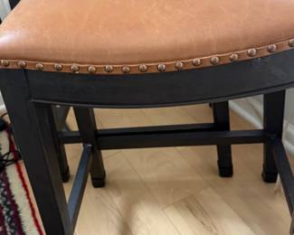 2 counter height barstools
