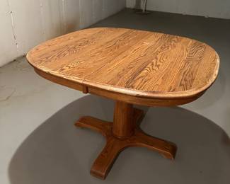 Wood kitchen table