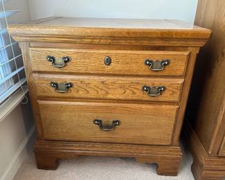 (2) Bassett nightstands.....