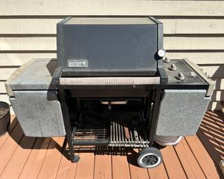 Weber Silver gas grill with cover (cover not shown).....