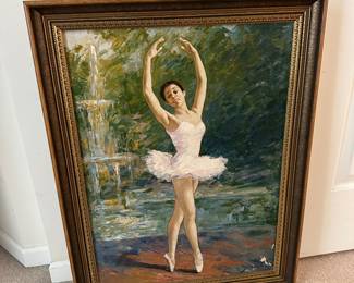 Framed wall art.....