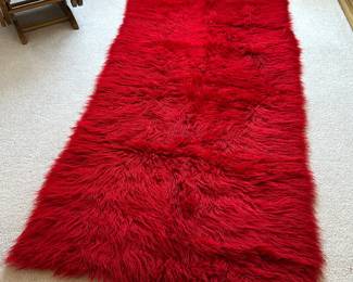 Greek Flokati runners.....