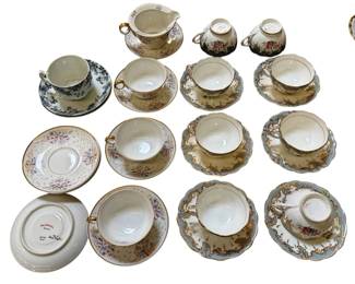 Tea Cups and Saucers