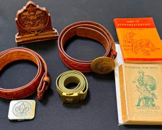 Order of the Arrow Buckles, BSA Belt Buckles, BSA Handbook