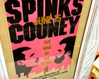Spinks Couney Heavyweight Championship Poster