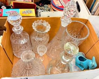Decanters and Glassware